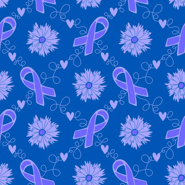 Göğüs kanseri ayı, ambalaj kağıdı, tıbbi aksesuar ve ilaç tekstili için kusursuz pembe kurdele günü deseni. Yüksek kaliteli illüstrasyon