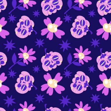 Sonbahar hasadı sebzesiz canavar Cadılar Bayramı balkabağı desenli kağıt, kumaş ve çocuk giysileri baskısı, şenlikli ambalaj ve aksesuarlar. Yüksek kaliteli illüstrasyon