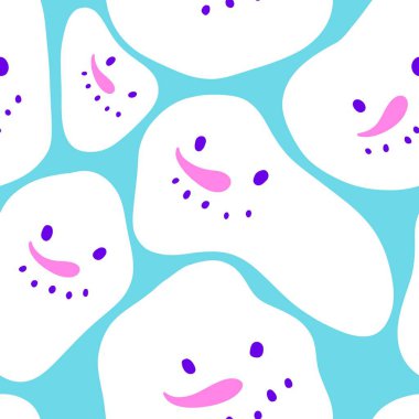 Kardan adam desenli Noel kardan adam desenli ambalajlar, kumaşlar, çarşaflar, çocuk giysileri baskısı, parti aksesuarları ve yeni yıl paketleri. Yüksek kaliteli illüstrasyon