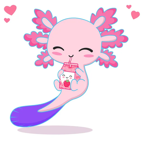 Kawaii axolotl Stock Photos, Royalty Free Kawaii axolotl Images ...