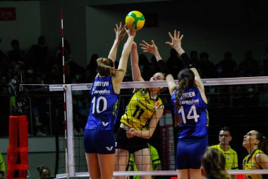 31-Mart-2022 İstanbul - Türkiye: CEV Şampiyonlar Ligi Volesi 2022