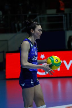 31-Mart-2022 İstanbul - Türkiye: CEV Şampiyonlar Ligi Volesi 2022