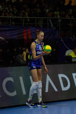 31-Mart-2022 İstanbul - Türkiye: CEV Şampiyonlar Ligi Volesi 2022