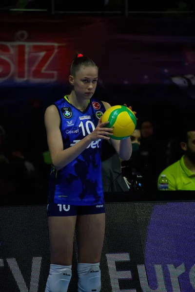 Mars 2022 Istanbul Turquie Cev Champions League Volley 2022 — Photo