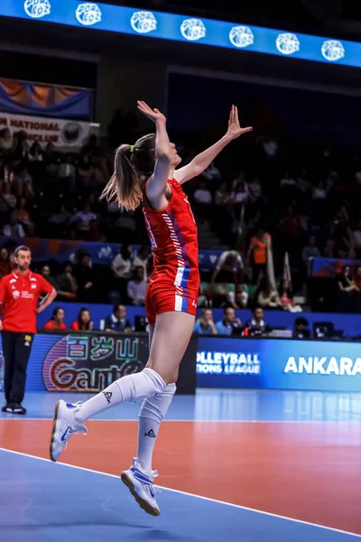 June 2022 Ankara Turkey Volleyball Nations League 2022 — 스톡 사진