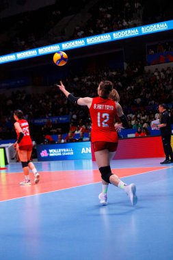 03-Haziran-2022 Ankara-Türkiye: Voleybol Milletler Ligi 2022, Tayland Takımı
