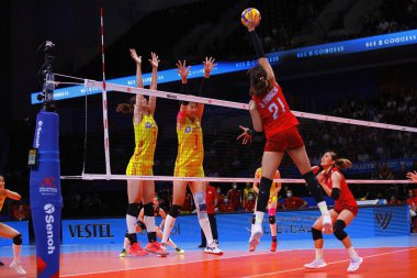 03-Haziran-2022 Ankara-Türkiye: Voleybol Milletler Ligi 2022, Tayland Takımı