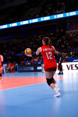 03-Haziran-2022 Ankara-Türkiye: Voleybol Milletler Ligi 2022, Tayland Takımı