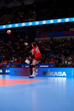 03-Haziran-2022 Ankara-Türkiye: Voleybol Milletler Ligi 2022, Tayland Takımı