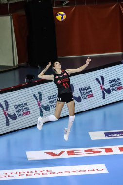 21-01-2023 Istanbul-Turkey: Volleyball Sultans League, THY-Eczacbasi