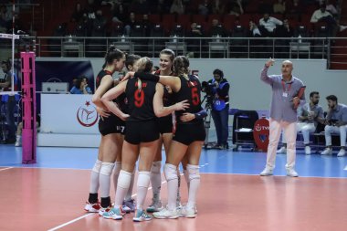 21-01-2023 Istanbul-Turkey: Volleyball Sultans League, THY-Eczacbasi