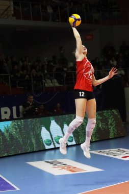 21-01-2023 Istanbul-Turkey: Volleyball Sultans League, THY-Eczacibasi