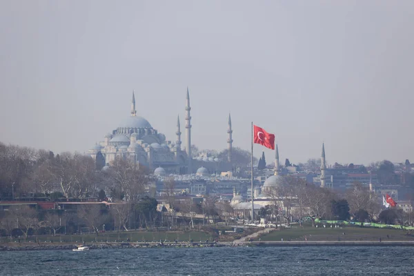 2023 Istanbul Turkey Eminn Magnificent Treasure Historical Texture New Mosque — Stock Photo, Image