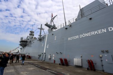 18-04 - 2023 İstanbul-Türkiye: TCG Anadolu, L 400, Dünya Birinci SHA Gemisi