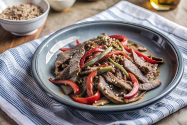 Pepper Yemek Tarifi 'ni izle ve klasik biberli bifteğin leziz bir kıvrımını keşfet.