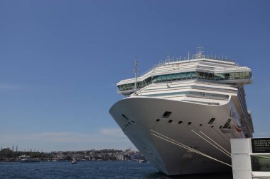 09-06-2024 İstanbul-Türkiye: Costa Fortuna Cruise Istanbul Galataport 'ta