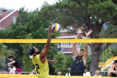 24-07-2023 Balikesir - Türkiye: Balikesir 'deki Pro Beach Voleybolu