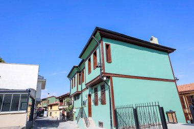 22-Eylul-2024 Eskisehir-Türkiye: Osmanlı Mimarisi ile Odunpazar Eskisehir 'deki Tarihi Cami