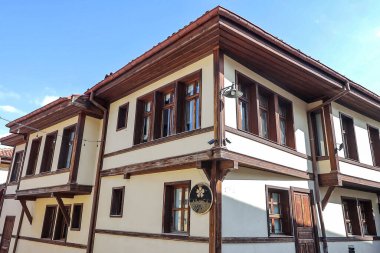 22-Eylul-2024 Eskisehir-Türkiye: Osmanlı Mimarisi ile Odunpazar Eskisehir 'deki Tarihi Cami