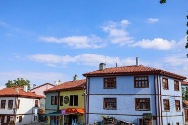 22-Eylul-2024 Eskisehir-Türkiye: Osmanlı Mimarisi ile Odunpazar Eskisehir 'deki Tarihi Cami