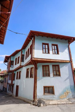 22-Eylul-2024 Eskisehir-Türkiye: Osmanlı Mimarisi ile Odunpazar Eskisehir 'deki Tarihi Cami