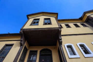 22-Eyll-2024 Eskisehir-Türkiye: Odunpazar Eskisehir 'deki Tarihi Cami Osmanlı Mimarisi ile