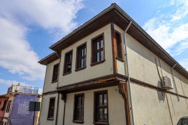 22-Eylul-2024 Eskisehir-Türkiye: Osmanlı Mimarisi ile Odunpazar Eskisehir 'deki Tarihi Cami