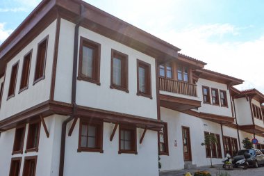 22-Eylul-2024 Eskisehir-Türkiye: Osmanlı Mimarisi ile Odunpazar Eskisehir 'deki Tarihi Cami