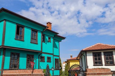 22-Eylul-2024 Eskisehir-Türkiye: Osmanlı Mimarisi ile Odunpazar Eskisehir 'deki Tarihi Cami