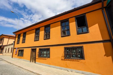 22-Eylul-2024 Eskisehir-Türkiye: Osmanlı Mimarisi ile Odunpazar Eskisehir 'deki Tarihi Cami