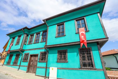 22-Eylul-2024 Eskisehir-Türkiye: Osmanlı Mimarisi ile Odunpazar Eskisehir 'deki Tarihi Cami