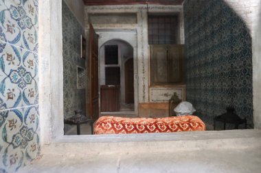 17-04-2025 İstanbul-Türkiye: Topkapı Sarayı 'ndaki Harem Bölümü' nün İç Avlusu