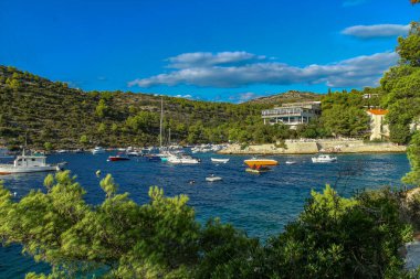 Hvar Hotel Sirena adası Hırvatistan 'da Adriyatik Denizi' nde tatil yapıyor