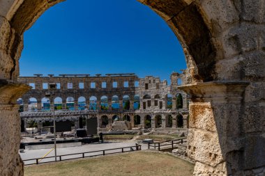 Pula turizmindeki amfiteatr Hırvatistan 'da gladyatör arenasına akın etti