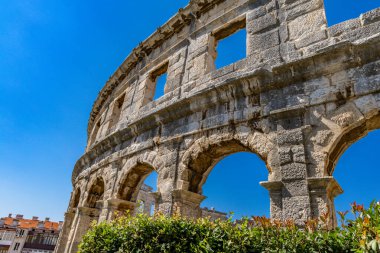 Pula turizmindeki amfiteatr Hırvatistan 'da gladyatör arenasına akın etti