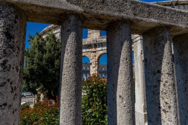 Pula turizmindeki amfiteatr Hırvatistan 'da gladyatör arenasına akın etti
