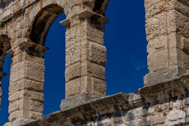 Pula turizmindeki amfiteatr Hırvatistan 'da gladyatör arenasına akın etti