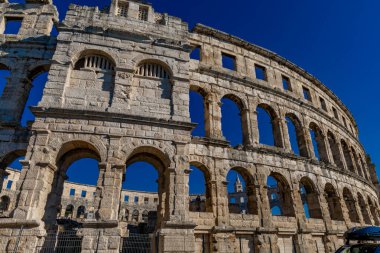 Pula turizmindeki amfiteatr Hırvatistan 'da gladyatör arenasına akın etti