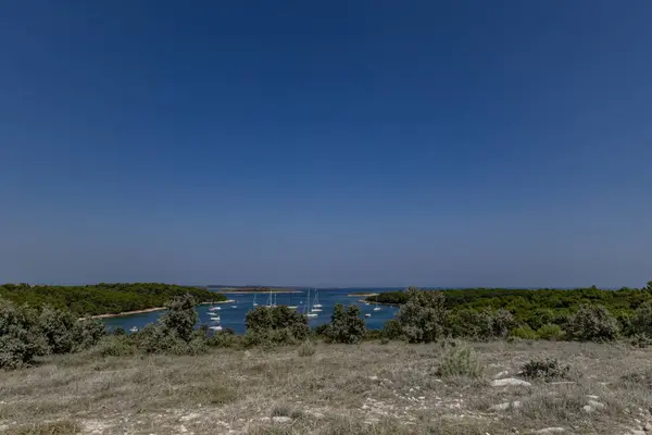 克罗地亚Kamenjak半岛的观光路线和景观 — 图库照片