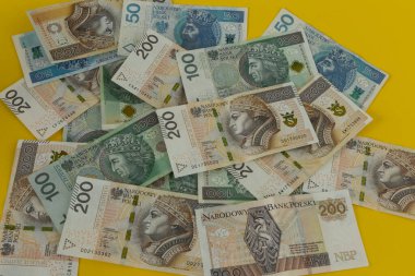 Polonya 'daki vergilere saçılmış banknotlar tasarruf giderleri