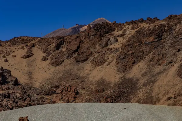 Красивый Пейзаж Знаменитого Вулкана Пико Дель Тейде Национальном Парке Тейде — стоковое фото