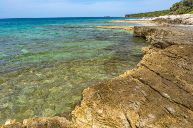 Adriyatik Denizi 'nde dinlenme, Mayıs haftasonu Hırvatistan' da, İstriya Yarımadası 'nda Rovinj' i ziyaret etme