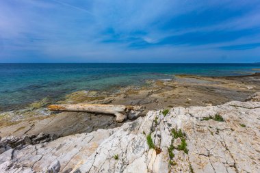 Adriyatik Denizi 'nde dinlenme, Mayıs haftasonu Hırvatistan' da, İstriya Yarımadası 'nda Rovinj' i ziyaret etme