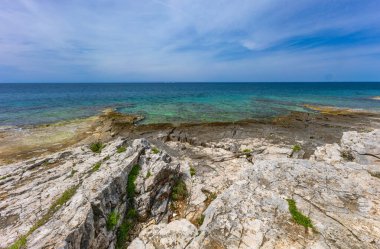 Adriyatik Denizi 'nde dinlenme, Mayıs haftasonu Hırvatistan' da, İstriya Yarımadası 'nda Rovinj' i ziyaret etme