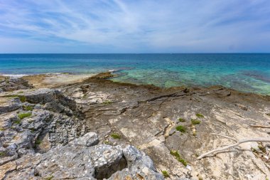 Adriyatik Denizi 'nde dinlenme, Mayıs haftasonu Hırvatistan' da, İstriya Yarımadası 'nda Rovinj' i ziyaret etme