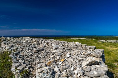 Bronz Çağı 'ndan kalma Monkodonja yerleşimi, Hırvatistan' daki Rovinj arkeoloji sahası 