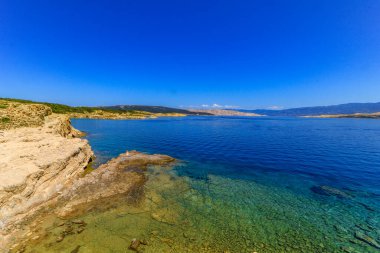 Hırvatistan 'ın Rab Adası' nda yaz