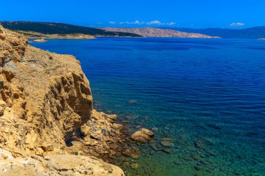 Hırvatistan 'ın Rab Adası' nda yaz