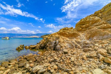 Hırvatistan 'ın Rab Adası' nda yaz