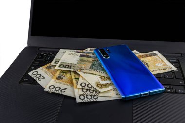 İnternet hırsızlığı kurbanı bilgisayar klavyesinden para çalmış.